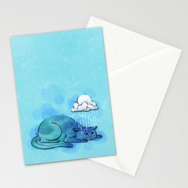 Cloudy Cat Stationery Cards