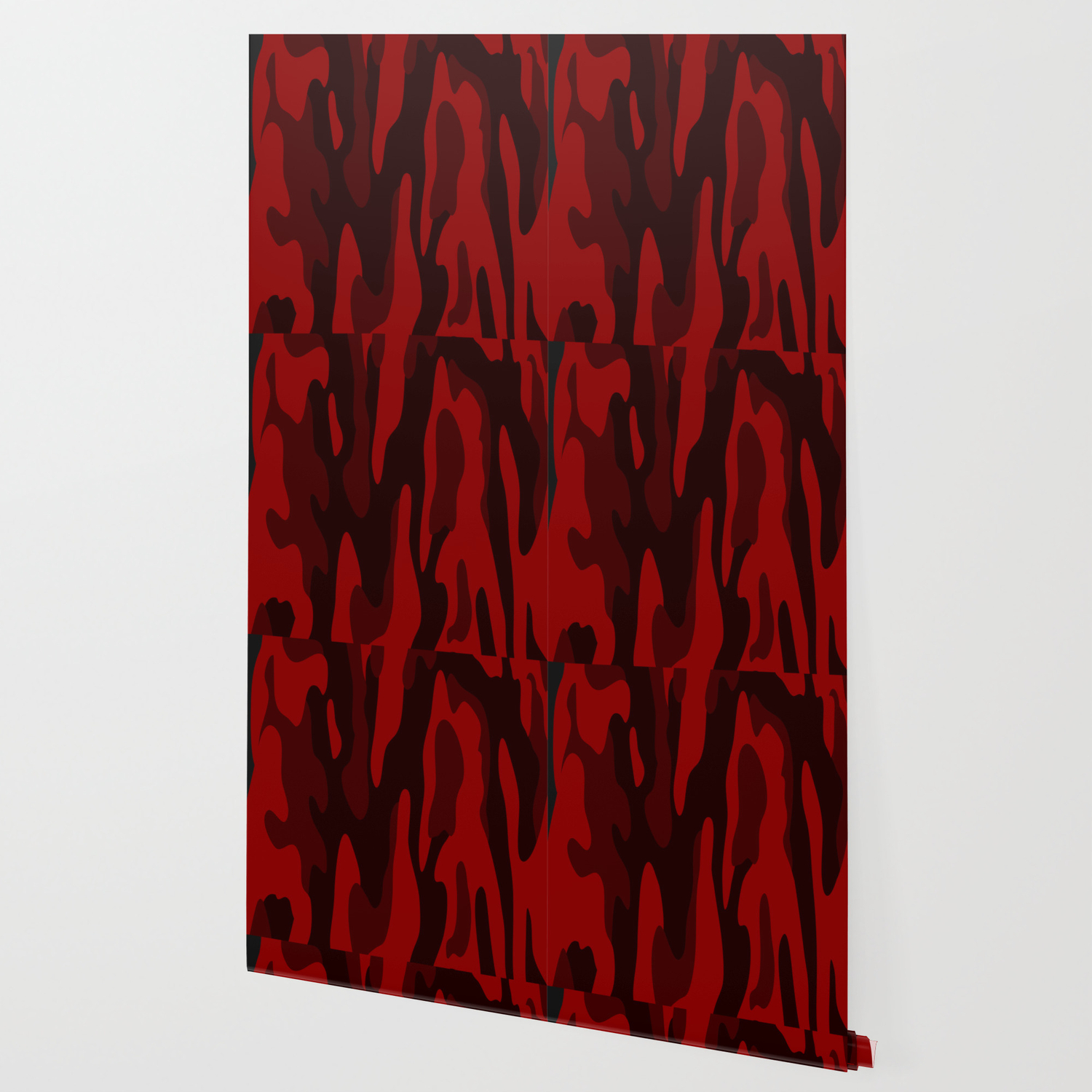 Dark Red Camo Wallpaper By Original Wicked Society6