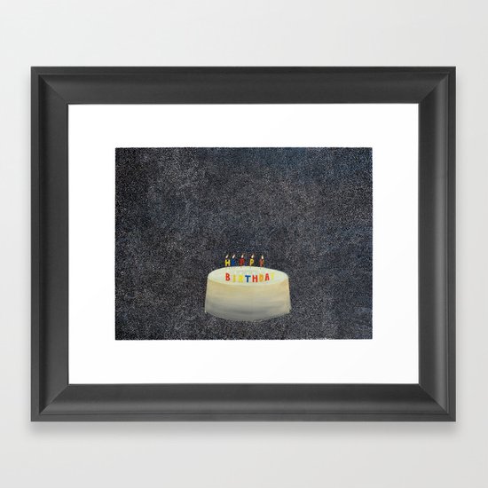 Unbirthday Framed Art Print