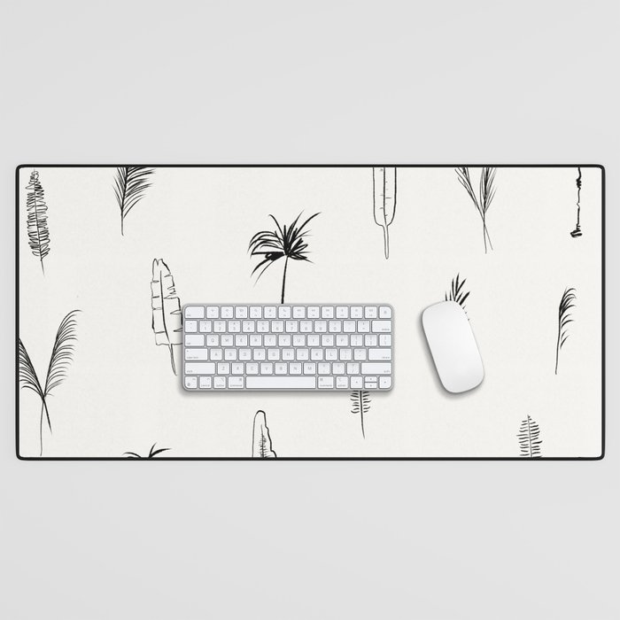 Minimal Palms Desk Mat