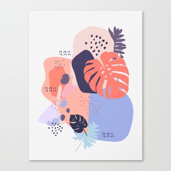Concrete jungle Canvas Print