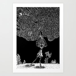 Enragé  Art Print