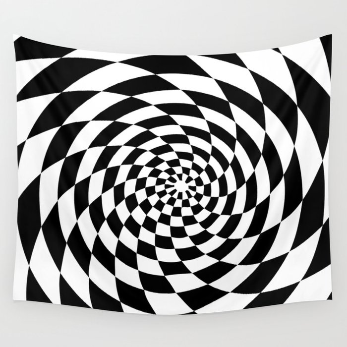 Optical illusion tapestry store