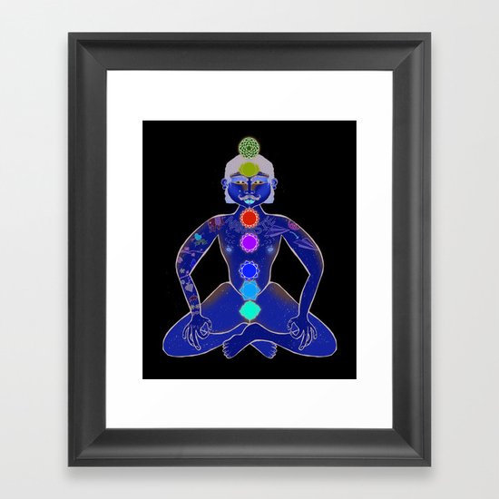 YOGA Framed Art Print