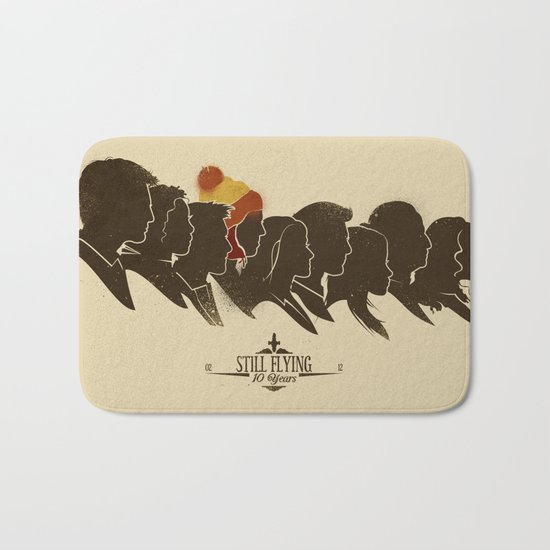 Still Flying Bath Mat