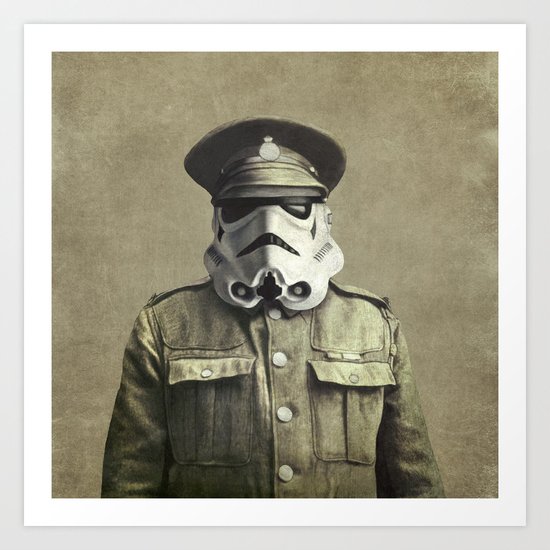 Sgt. Stormley - square format Art Print