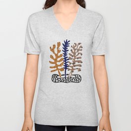 Plant Composition III V Neck T Shirt