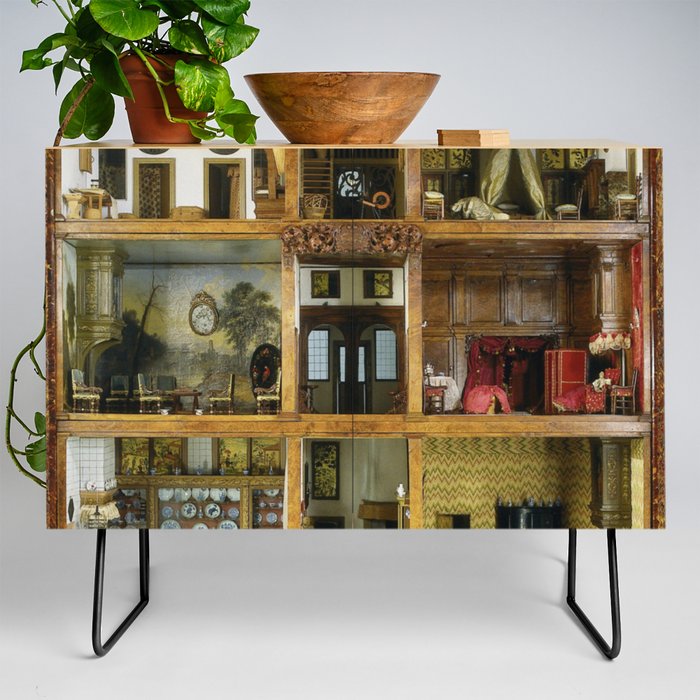 Antique Doll House Credenza