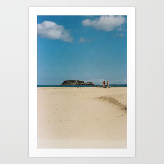seaside Art Print