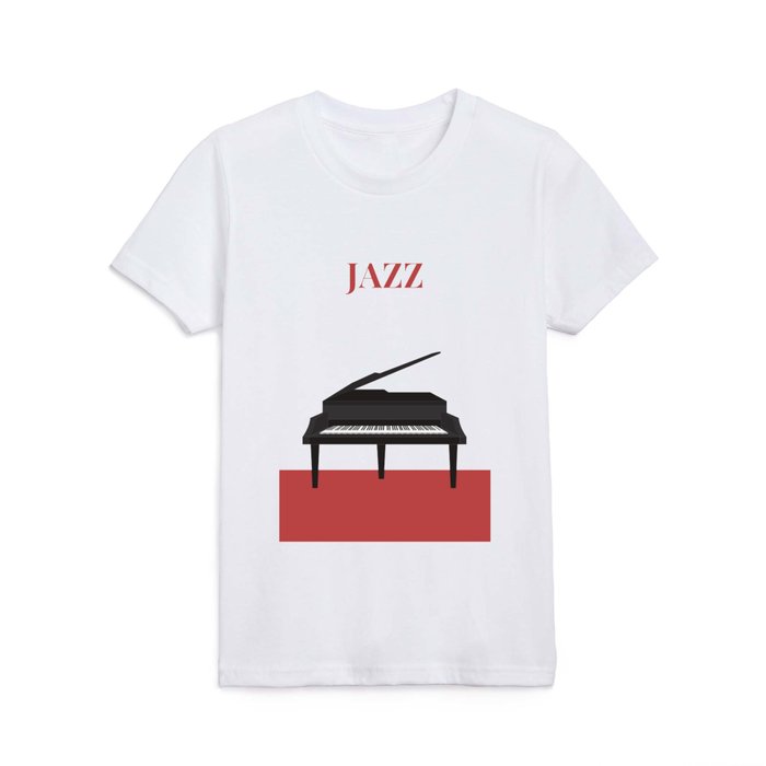 Piano Jazz Kids T Shirt