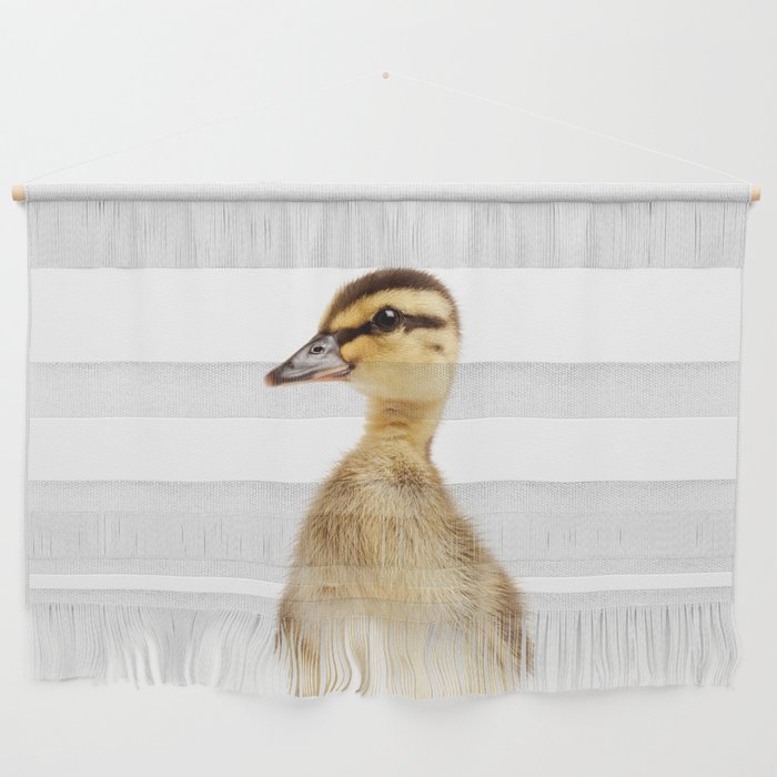 Duckling, Farm Animals, Art for Kids, Baby Animals Art Print By Synplus Wall Hanging