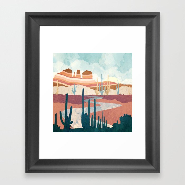 Desert Vista Framed Art Print