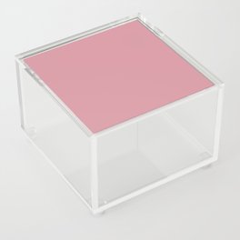 JAPANESE PLUM COLOR. Pink Pastel solid color Acrylic Box