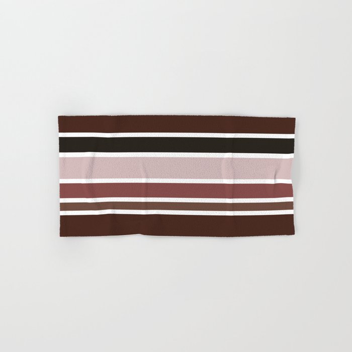 Graphic Gradient Warm tones Hand & Bath Towel