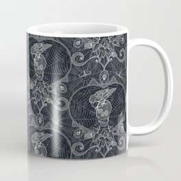 Gothic Lace-skull-black Mug