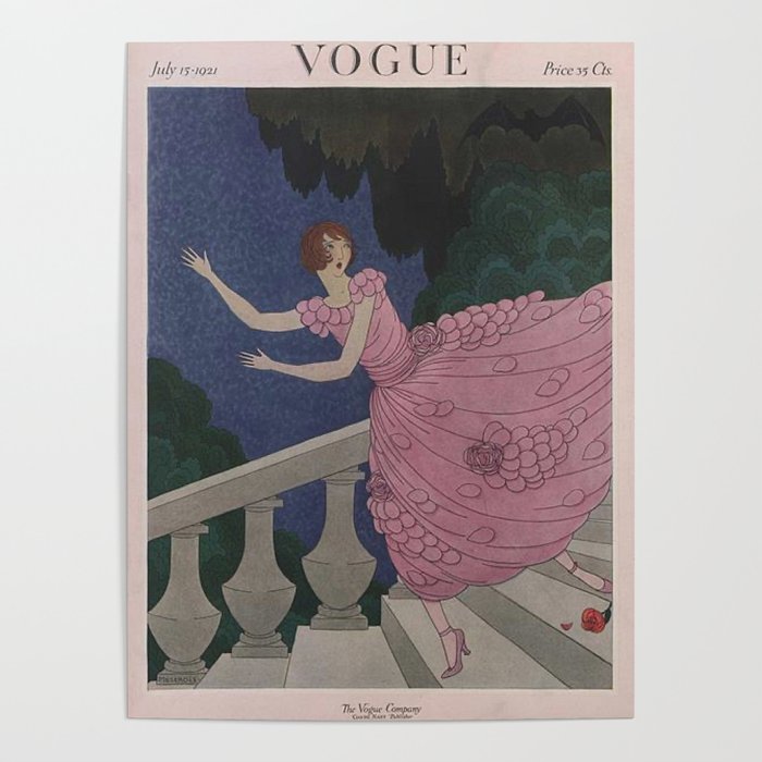Vintage Magazine Cover - The Ball Poster