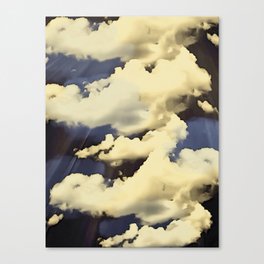 The Clouds Above Canvas Print