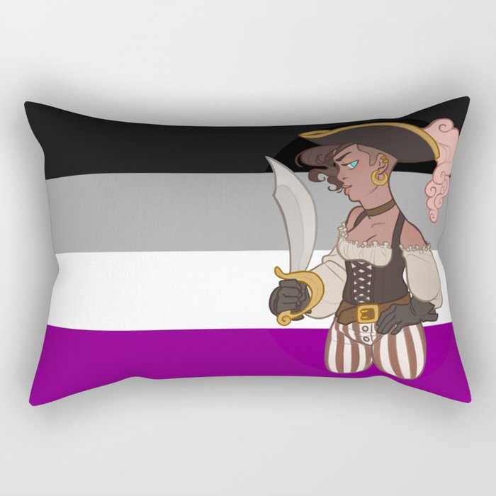 Ace Pirate #2 Rectangular Pillow
