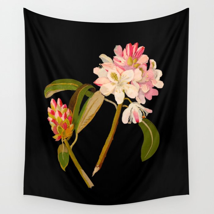 Rhododendron Maximum by Mary Delany Paper Collage Floral Flower