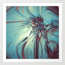 Fractal Art - Through A Colored Glass Art Print | Flow, Festival, Haltertop, Raveshirt, Festivalfashion, Edmlifestyle, Raveoutfit, Croptop, Ravebooty, Trippy 