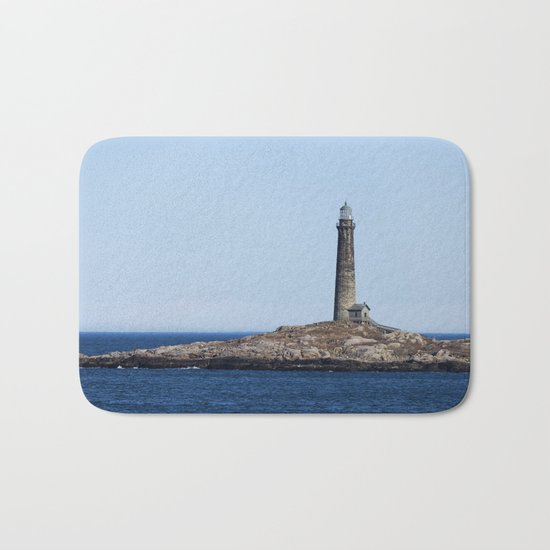 North Lighthouse Tower Thacher Island Bath Mat
