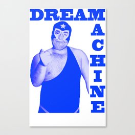 Memphis Wrestler Dream Machine Canvas Print