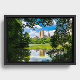 Central Park - New York Framed Canvas