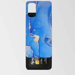 Atmospheric Blue + Gold Abstract Skyview Android Card Case