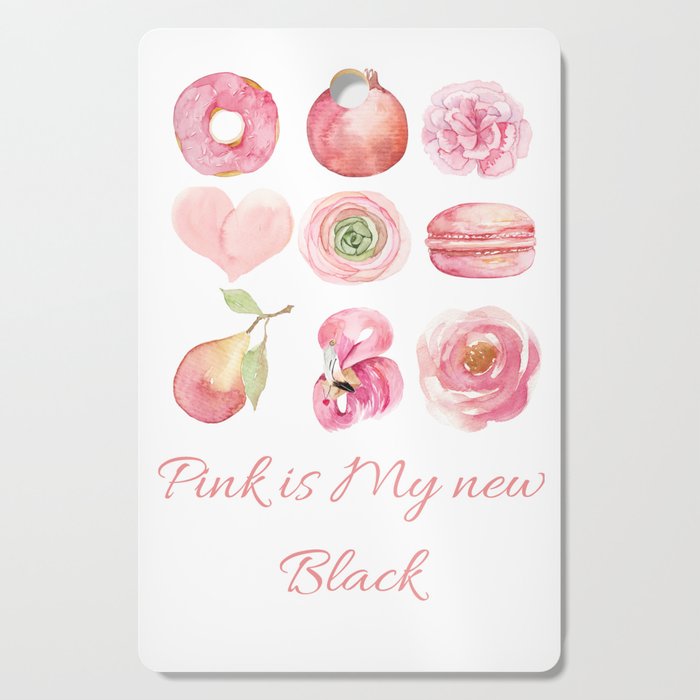 Pink and pinkish  Cutting Board