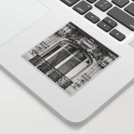 Paris Chic - Black and White Photography Sticker