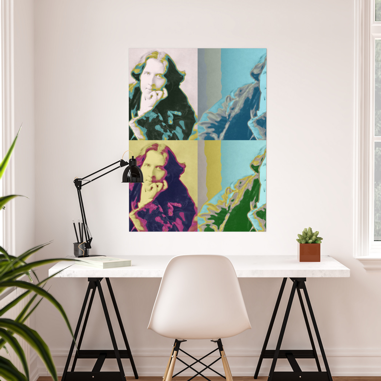 I CAN RESIST EVERYTHING EXCEPT TEMPTATION POSTER 12x18 FUNNY WITTY PP029