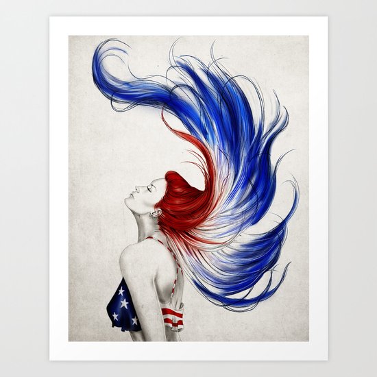 .Liberty Art Print