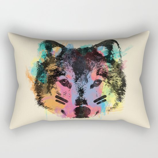 Wolf Child Rectangular Pillow