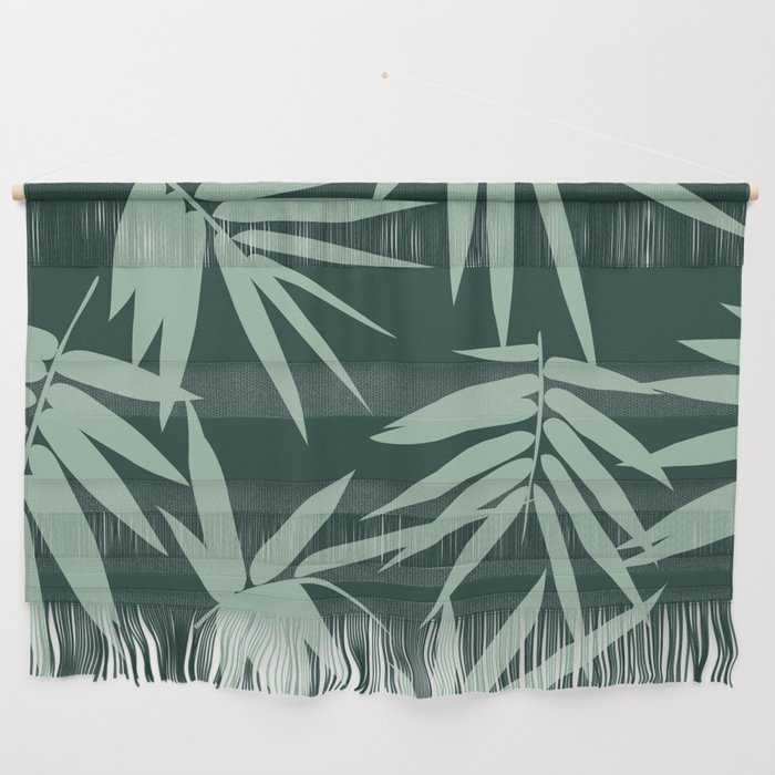 Green Leaves Wall Hanging