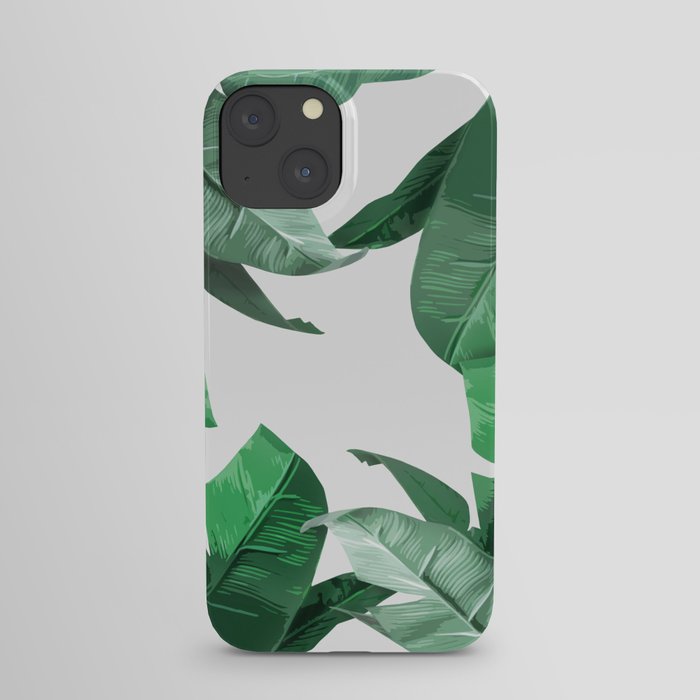 Tropical Palm Print iPhone Case