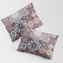 Mediterranean Decorative Tile Print XVIII Pillow Sham