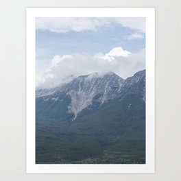 Rocky Mountains Landscape Photography No. 11 Art Print