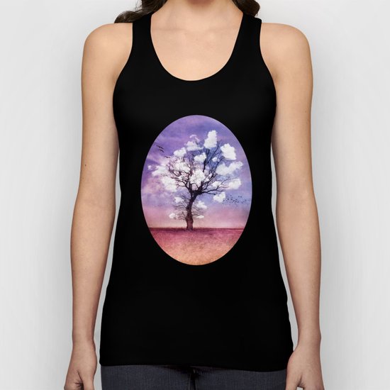 ATMOSPHERIC TREE - Pick me a cloud III Unisex Tank Top