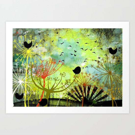 Dillflowers Art Print
