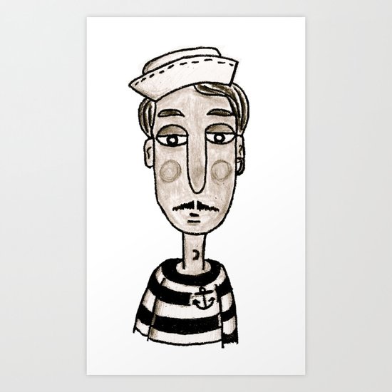 SAILOR Art Print