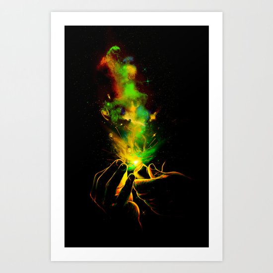Light It Up! Art Print