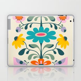 Retro Floral  Laptop Skin
