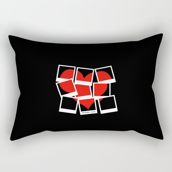 Instant (Photography) Love Rectangular Pillow
