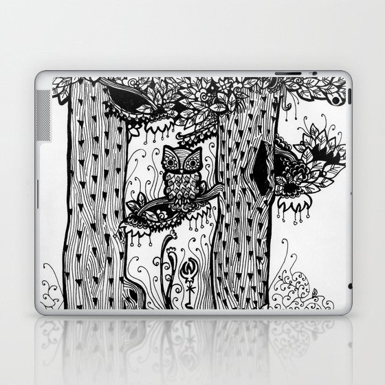 Forest Owl Laptop & iPad Skin
