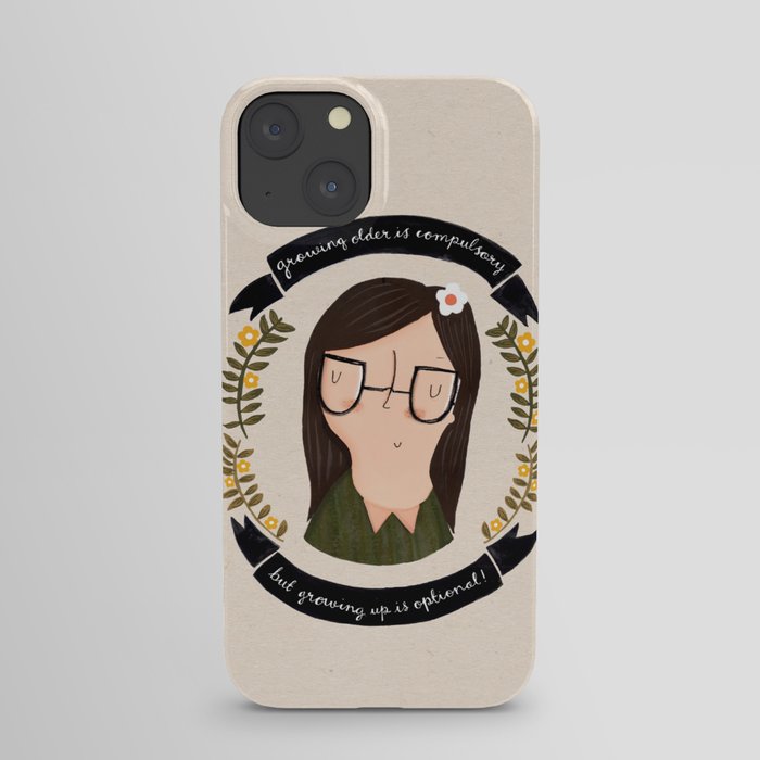 Growing Up iPhone Case