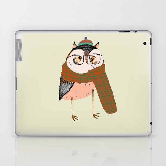 Owls Love Scarfs. Laptop & iPad Skin