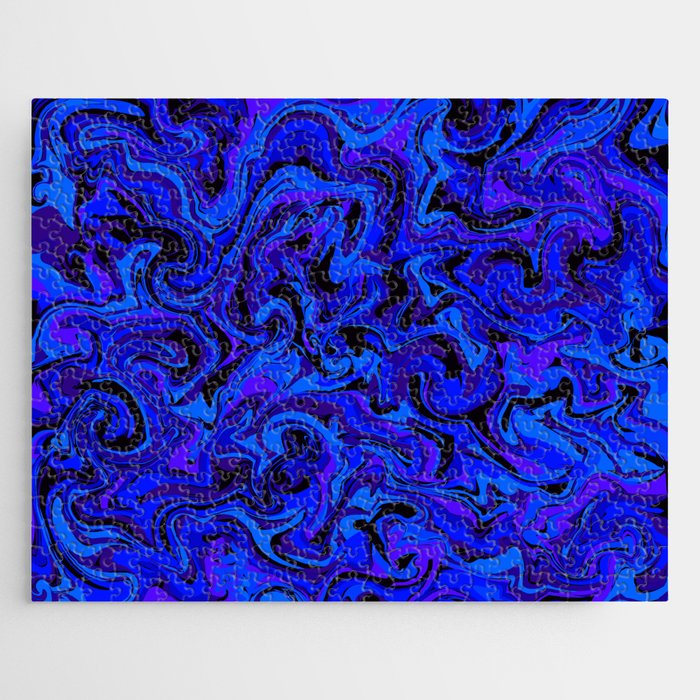 Purple Marble Jigsaw Puzzle