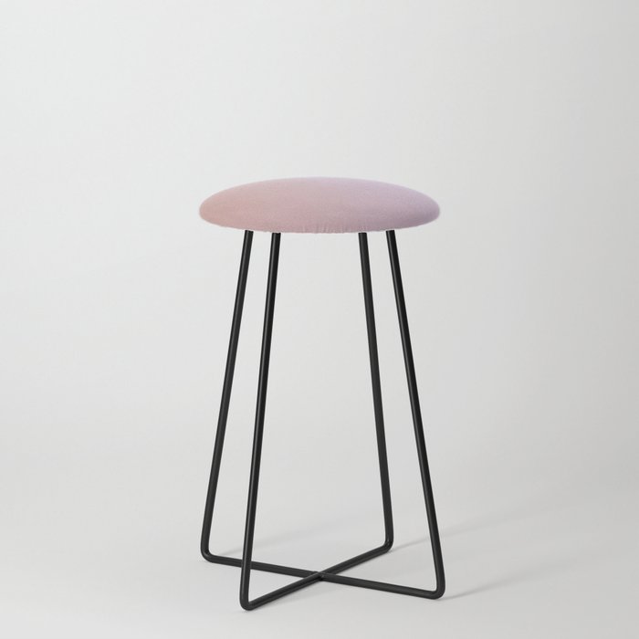 Abstract muted pastel gradient with noise Counter Stool
