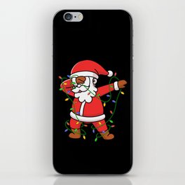 Dabbing Santa Claus iPhone Skin