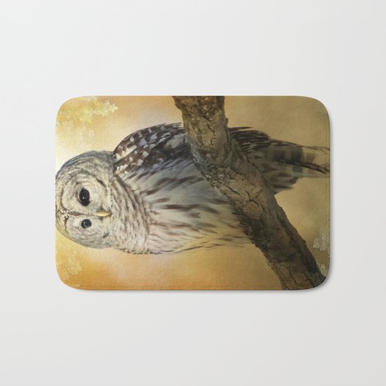 Bathed in light Bath Mat